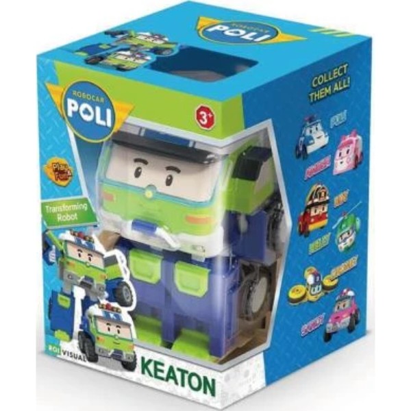 Фото - Машинка-трансформер Robocar Poli Китон 10 см (MRT-0658)